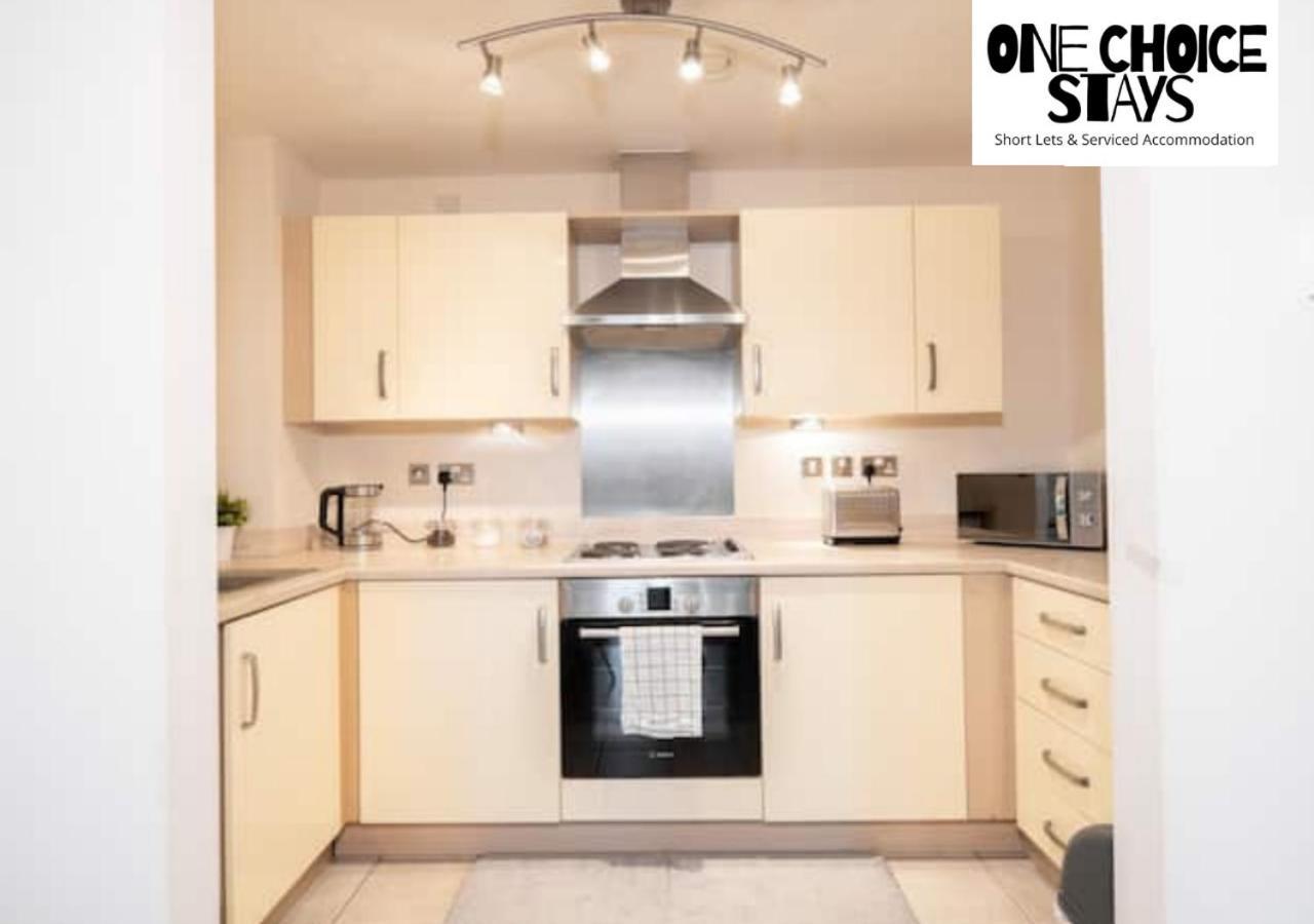 Cosy 2 Bedroom Apartment By One Choice Stays Serviced Accommodation Birmingham - City Centre - Wifi Exterior foto